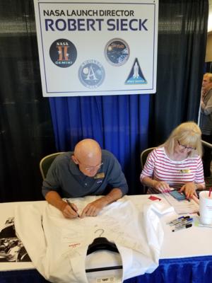 Lot #9490 Omega Lab Coat Signed by (9) Astronauts - Image 11
