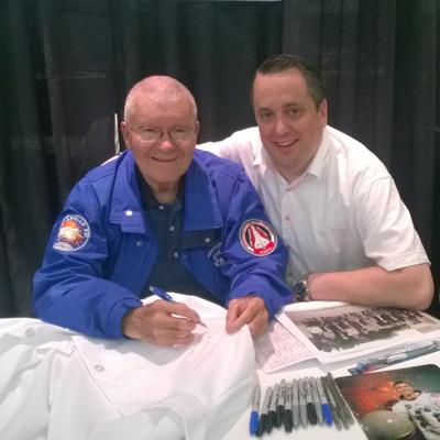 Lot #9490 Omega Lab Coat Signed by (9) Astronauts - Image 15