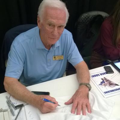 Lot #9490 Omega Lab Coat Signed by (9) Astronauts - Image 16