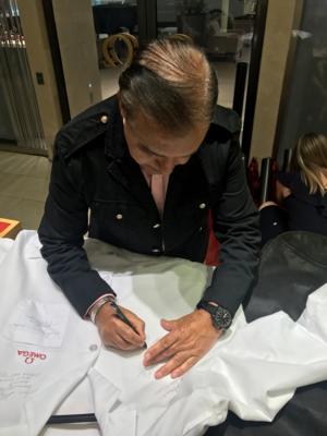 Lot #9490 Omega Lab Coat Signed by (9) Astronauts - Image 5