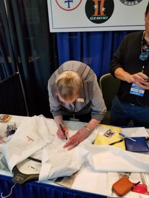 Lot #9490 Omega Lab Coat Signed by (9) Astronauts - Image 6