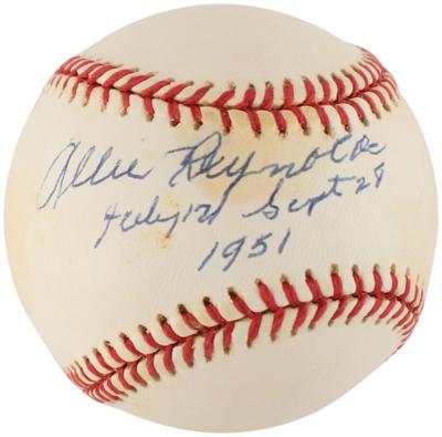 Lot #744 NY Yankees Pitchers: Duren, Reynolds, and Shantz (3) Signed Baseballs - Image 1