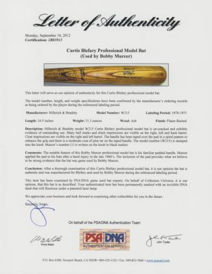 Lot #738 Bobby Murcer's Game-Used Baseball Bat - Image 3
