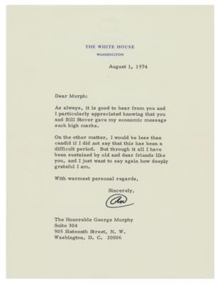 Lot #32 Richard Nixon: The day Nixon decided to resign: 