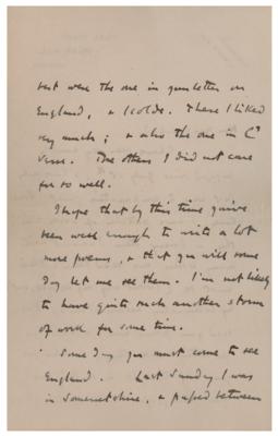 Lot #508 John Masefield: Masefield writes to 