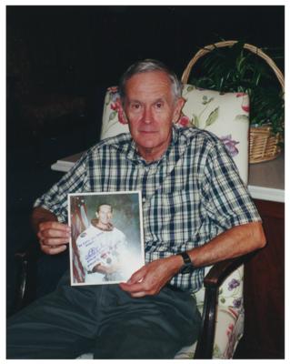 Lot #411 Charlie Duke Signed Photograph - Image 2