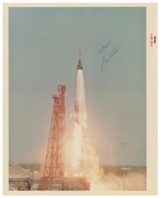 Lot #410 Gordon Cooper Signed Photograph - Image 1