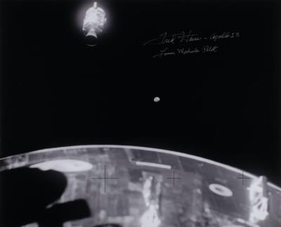 Lot #415 Fred Haise Signed Photograph - Image 1