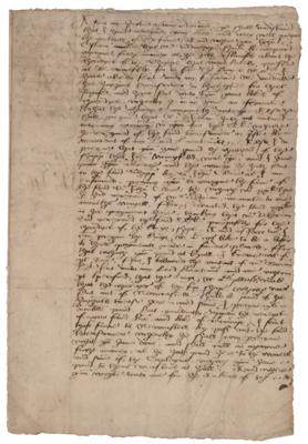 Lot #130 John Dudley Letter Signed - Image 1