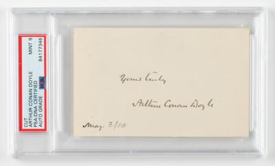 Lot #476 Arthur Conan Doyle Signature and 'Hound of the Baskervilles' First Edition - Image 1