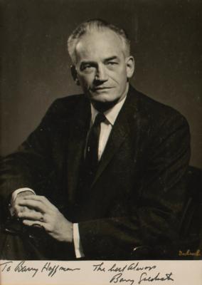 Lot #201 Barry Goldwater Signed Photograph - Image 2