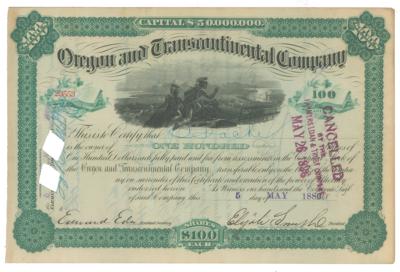 Lot #154 Jules Bache Document Signed - Image 1