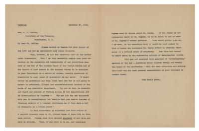 Lot #245 Andrew Mellon Typed Letter Signed - Image 2