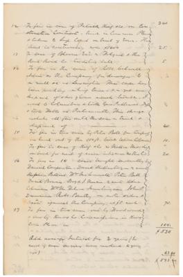 Lot #289 John Sherman Autograph Document Signed - Image 2