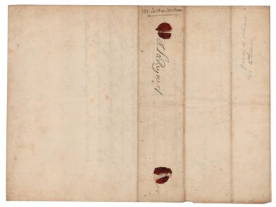 Lot #198 Gaston, Duke of Orleans Autograph Letter Signed - Image 3