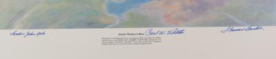 Lot #363 Enola Gay: Tibbets, Ferebee, Van Kirk Signed Print - Image 2