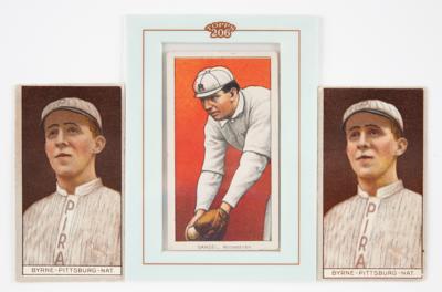Lot #770 1909-11 T206 and T207 Tobacco Cards Lot of (3) Baseball Cards - Image 1