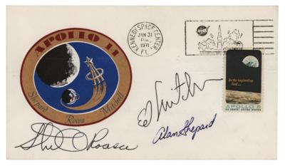 Lot #409 Apollo 14 Signed 'Launch Day' Cover - From the Collection of Walt Cunningham - Image 1
