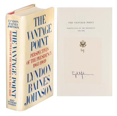 Lot #66 Lyndon B. Johnson Signed Book - Image 1