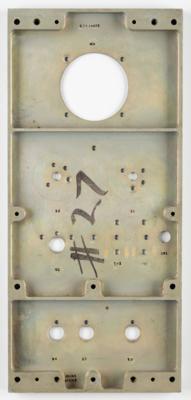 Lot #416 Fred Haise Signed Apollo CM Panel - Image 4