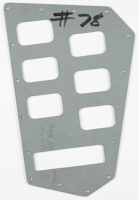 Lot #417 Fred Haise Signed Apollo CM Panel - Image 3