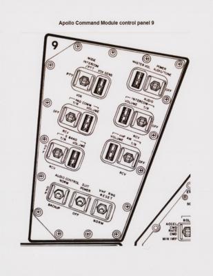 Lot #417 Fred Haise Signed Apollo CM Panel - Image 4