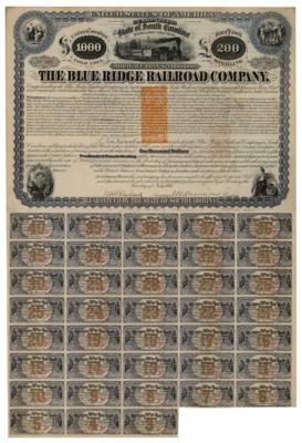 Lot #181 Henry Clews Signed Mortgage Bond - Image 1