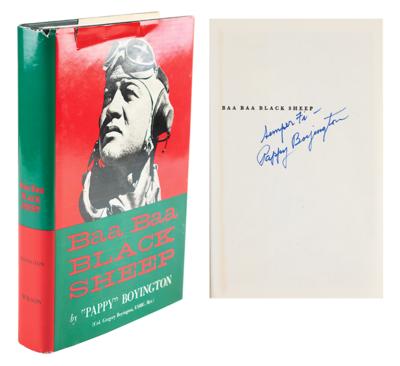 Lot #354 Pappy Boyington Signed Book - Image 1