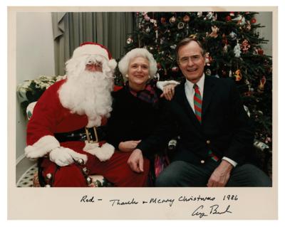 Lot #41 George Bush Signed Photograph - Image 1