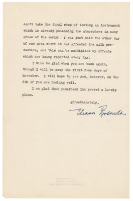 Lot #19 Eleanor Roosevelt: 