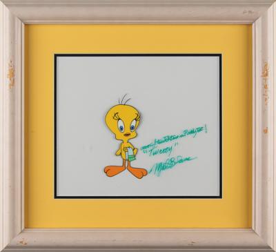 Lot #463 Mel Blanc: Tweety Bird Signed Production Cel - Image 2