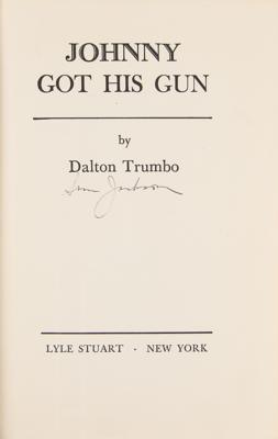 Lot #519 Dalton Trumbo: Trumbo to Douglas, the Hollywood legend that hired him to write Spartacus— 