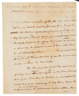 Lot #3 James Madison: Prepared to decode using 