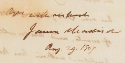 Lot #3 James Madison: Prepared to decode using 