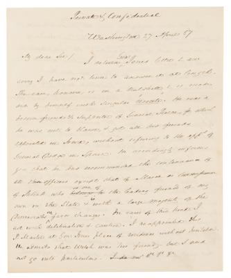 Lot #9 James Buchanan: 