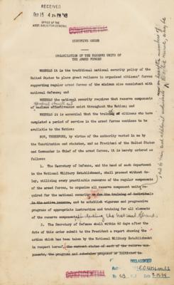 Lot #24 Harry S. Truman Typed Letter Signed as President - Image 2