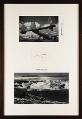 Lot #442 Ansel Adams Signature Display - Image 1