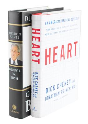Lot #46 George W. Bush and Dick Cheney (2) Signed Books - Image 1