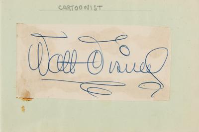 Lot #456 Walt Disney Signature (Autograph Album) - Image 1