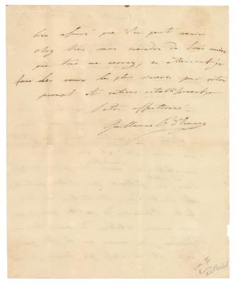 Lot #234 William II of the Netherlands Autograph Letter Signed - Image 2