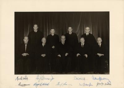 Lot #102 Warren Court Signed Photograph - Image 1