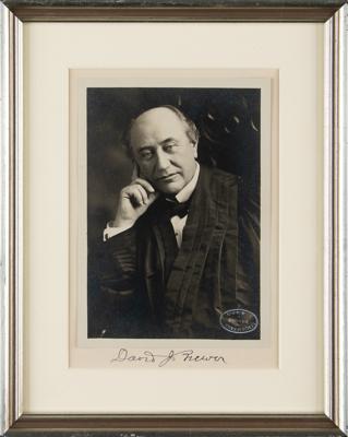 Lot #165 David J. Brewer Signed Photograph - Image 2