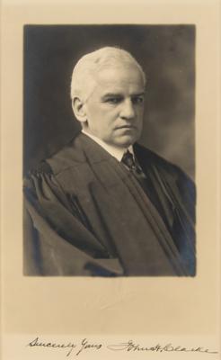 Lot #179 John H. Clarke Signed Photograph - Image 1