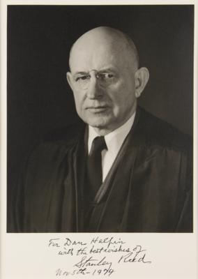 Lot #276 Stanley Reed Signed Photograph - Image 1
