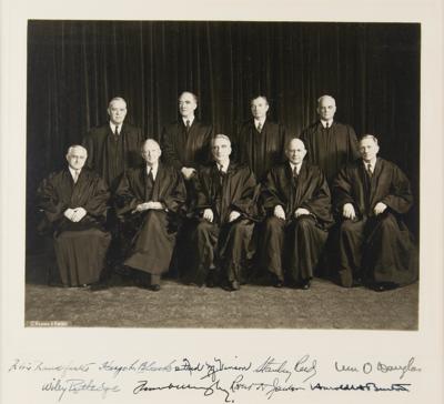 Lot #101 Vinson Court Signed Photograph - Image 1