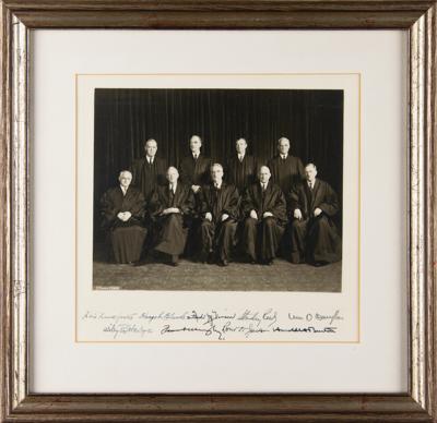 Lot #101 Vinson Court Signed Photograph - Image 2