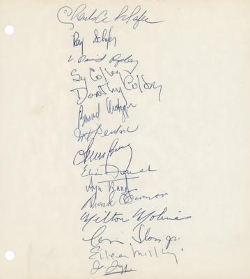 Lot #512 Ayn Rand Signature - Image 1