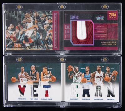 Lot #881 2012-16 Panini Preferred Stat Line LeBron