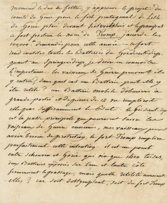 Lot #350 Napoleon Letter Signed - Image 1