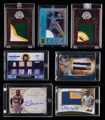 Lot #853 Baseball Hall of Fame Lot of (7)